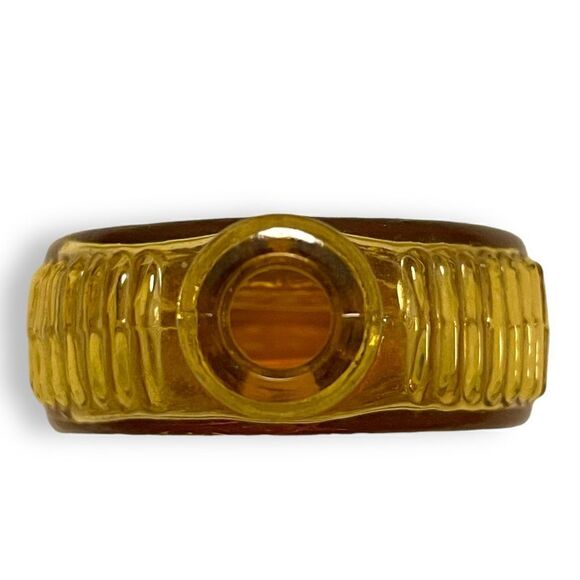 Vintage Wheaton Glass Nevada City, CA Miniature Amber Bottle - Picture 3 of 6